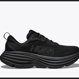 Hoka Women's All-Black Athletic Shoes